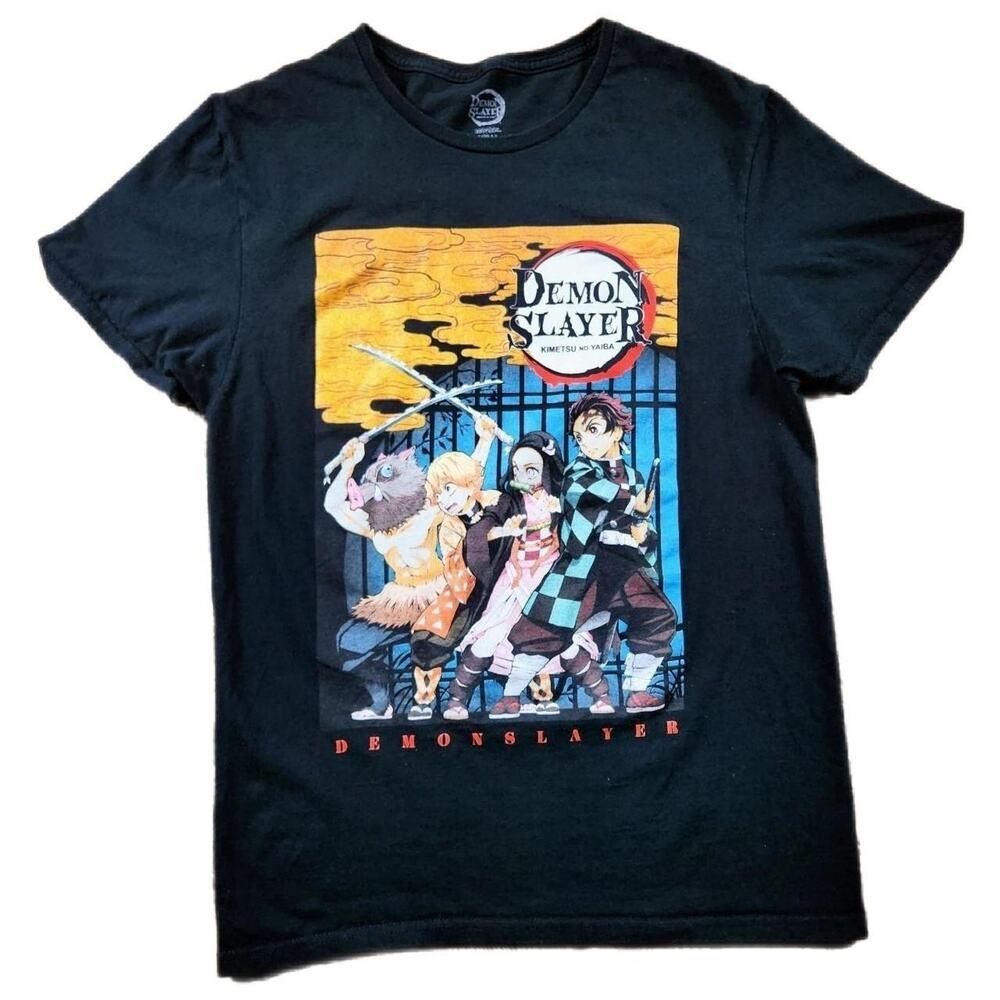 Demon Slayer: Kimetsu No Yaiba Kamado Graphic T-shirt Anime Manga Netflix